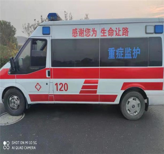 谯城救护车出租服务案例3